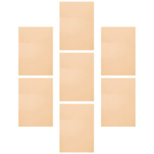 Feuilles Filtre Orange PVC Diffuseur Éclairage Photo