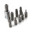 34Pcs Torx Socket Set Triple Square Socket Set Torx Bit Socket Set Star Bit Set Male Female Set 6
