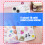 Embossed Animal Sticker Cartoon ABS Plastic Sticker For-6 6