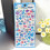 Cartoon Design Sushi Embossed Sticker for Creative Gift-2pcs 3