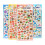 Cartoon Design Sushi Embossed Sticker for Creative Gift-2pcs 4
