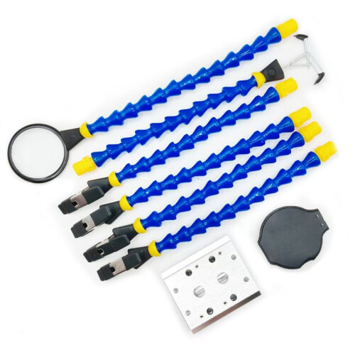 Octopus Welding Clamp Workbench, Third Hand Tool, Universal Arm, Clamping Magnification Bracket Kit, 4-5x Magnification 2