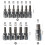 13pcs Hexagon Socket Screwdriver Socket Screwdriver Bit Pressure Bit Adapter  PlumBlossom Bits Set for Automobiles 6
