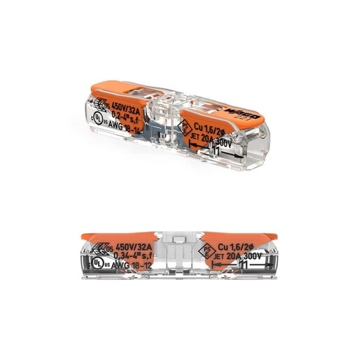 Wago 221-2401 Conductor Compact Splicing Connectors (60pcs) 2