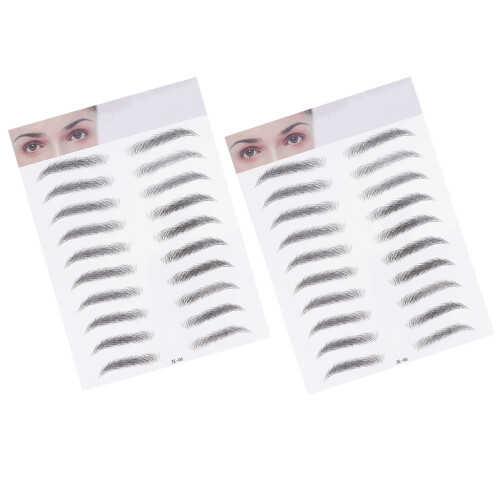 4Pièces Pochoirs Sourcils Transfert Étanche