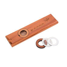 2Pièces Kazoo Bois Clair Instrument Musical Pour Enfants Et Débutants