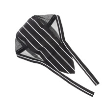 Chapeau Chef Turban Coton Noir Pour Restaurant Cuisine