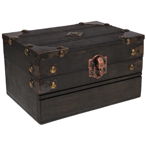 5Pièces Boîtes En Style Pirate Rétro