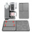 Heat Resistant Elastomer Mat For Refrigerator To Kitchen-Grey 4