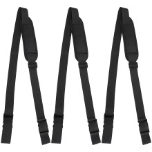 12Pièces Bandoulières Ajustables Porte-Chaises Yoga Camping Noir