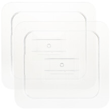 6Pièces Couvercles Snack Box Transparants Protection