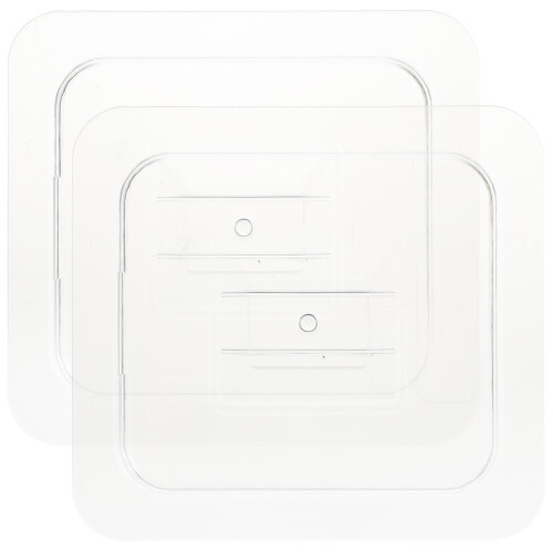 6Pièces Couvercles Snack Box Transparants Protection