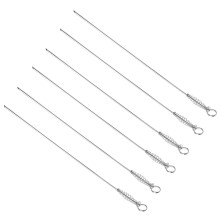6Pièces Brochettes Métal Barbecue Chauffe- Usage Extérieur