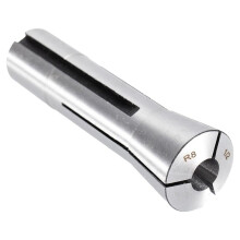 R8 Collet Set, 3pcs, 1/8", 1/2", 3/4", Carbon Steel, Mill Collet Set, 7/16"-20 Thread, for Milling & Mill Chuck Holder