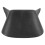 4Pièces Coussin Repose- Shampooing PVC Noir Confortable Salon 1