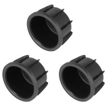 3X Center Console Rubber Cup Holder Inserts 55618-42040 for RAV4 2006-2012