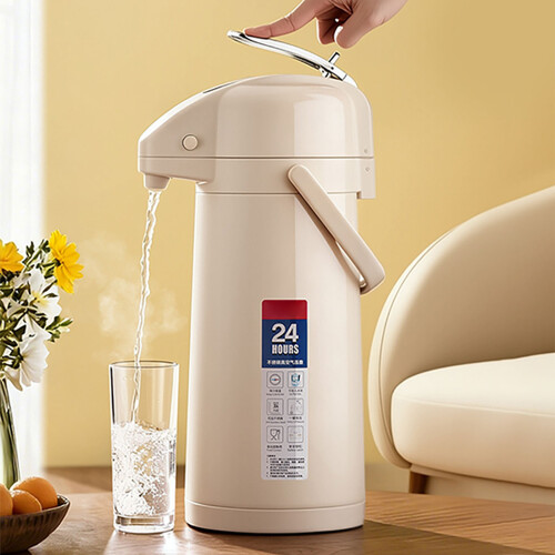 Detachable Lid Rustproof Pitcher Includes Cleaning-White 3000ml 1