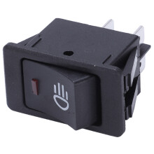 12V 35A Vehicle Car Boat Fog Light LED Rocker  -off Dash Dashboard Red