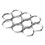 40 Pcs Panel Mount 17.9x13.8mm Power Jack  Socket 5