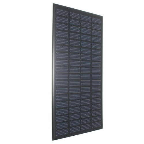 2X High Quality 18V 2.5W Polycrystalline Stored  Power Solar Panel Module System Solar Cells Charger 19.4X12X0.3cm 2