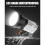Superbright Spotlight Handheld Flashlight Rechargeable 18650 Battery Included 3 Mode Light USB Power Charger 7