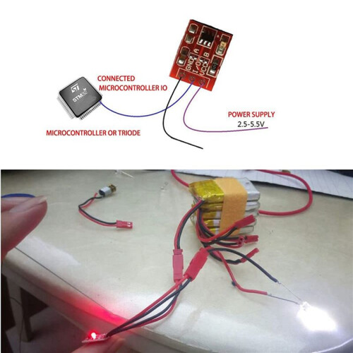 200Pcs TTP223 Touch Key  Module Touching Button Self-Locking/No-Locking Capacitive Switches Single Channel