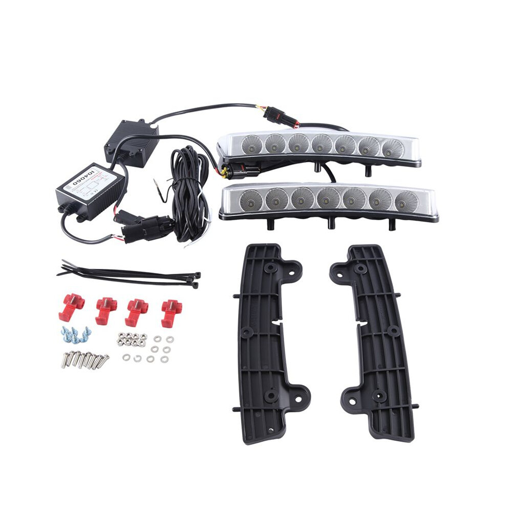 Daytime Running Led Turn Signal Fog For 03-05 Light/White 4713026559136