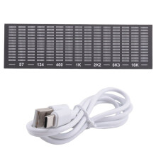 Pantalla de Espectro Musical Controlada por Sonido LED Luz Ambiental Luz de Ritmo AtmosféRico