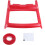 Car Interior Modification Front Drain Cup Frame Cup Holder Decorative Cover Red Carbon Pattern for  Charger 2016-21 1
