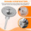 45Pcs Diamond Engraving Accessories Set Routing Bit Circular Saw Blade Diamond Burr Bits for  Attachment 3