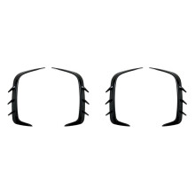 2 Pair Rear Bumper Spoiler Air Vent Cover Side Canard for  4 Series G22 G23 425I 430I M440I M Sport
