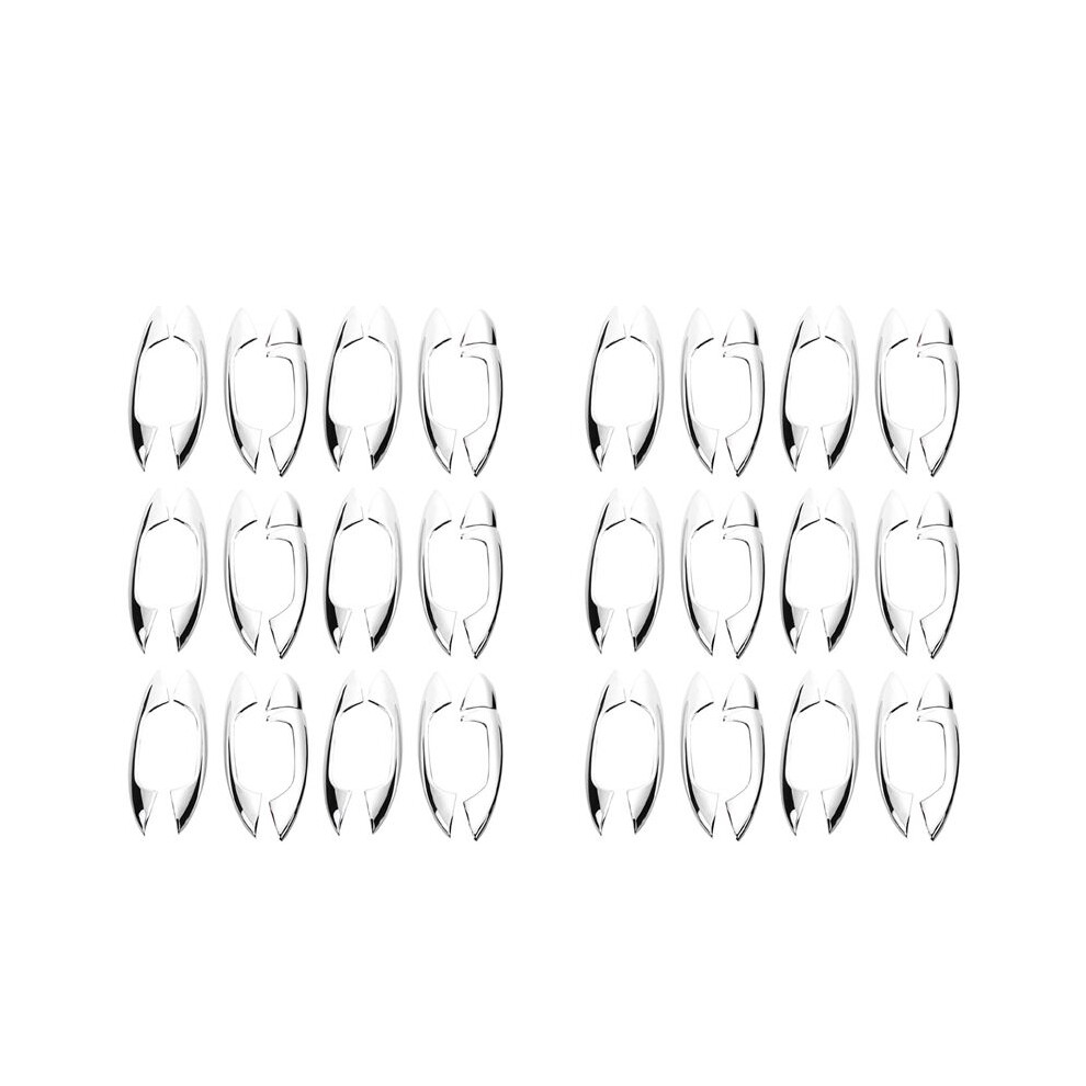 For W205 Cclass C200 C180 Glc260 2015 2016 Car Accessories Door Handle Trim Abs Sticker 30Pcs For Lhd 4712225373123