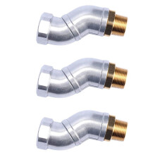 3X Connecteur Rotatif 360 de Tuyau de Carburant de 1 Pouce pour le Pivot D'Avion de Carburant de Multi-Plan de Buse de Carburant