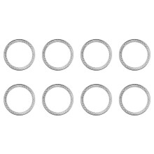 8X Engine Start Storage Button Ring Trim Cover for Sport 14-18 - 13-18