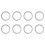 8X Engine Start Storage  Button Ring Trim Cover for   Sport 14-18 - 13-18 1