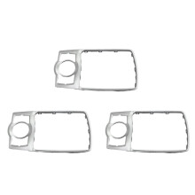 3X 4L0864260A Konsola Samochodowa DźWignia Zmiany BiegóW Chromowana Ramka Tapicerka dla Q72007-2015 Przedni Panel Multimedialny 4L0 864 260
