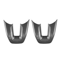 2X Fibra de Carbono de Carro Estilo V Painel de Cobertura para DecoraçãO Moldura Adesivo para Vezel HR-V HRV 2021 2022