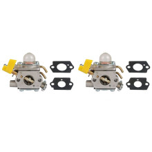 2X Carburador Carb con Junta C1U-H60 308054013 308054012 308054004 para 25Cc 26Cc 30Cc Cortadora de Cepillo Homelite