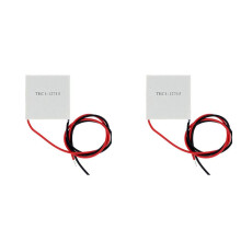 2X Elements Peltier TEC1-12715 Thermoelectric Peltier Module 12715 TEC 12V 15A DIY Cooler Peltier Elemente Board