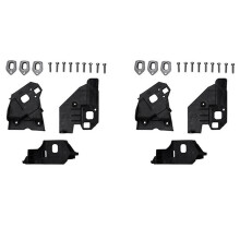 2X Front Right Headlight Bracket Repair Kits A1768200214 for - A Class W176 A 180 13-17 Fixed Holder Screw