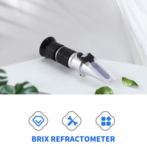 REFRACTOMETER - refractometer 0-90% brix, sugar level 2