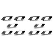 10X Linker Auto Binnendeur Binnenhandgreep voor Ranger 2012-2021 Everest 2015-2021 BT50 2012-2019 Zilvergrijs