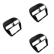 3X Autoradio Fascia Dubbel 9 Inch Din Scherm Dashboard Stereo Paneel voor  Attrage/Mirage/Space 2012-2019
