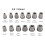 Nut Extractor Socket Screw Nut Extractor Remover Socket Tool Automotive Supplies 9