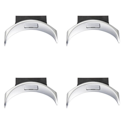 4X ABS+PC Center Console Armrest  Button Trim Cover for   C GLC Class W205 W253 2015-2020