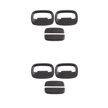 8 Pçs Acessórios Maçaneta da Porta Dianteira Exterior Do Carro para Jimny JB64 Sierra JB74W 2019-2023 Tampa da Maçaneta da Porta