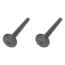 2X Pokrętło Zwalniające Tylne Składane Siedzenie Samochodu 64580FA510MU 64580FA510LL dla Forester 2009-2013 Impreza Ciemno Szary