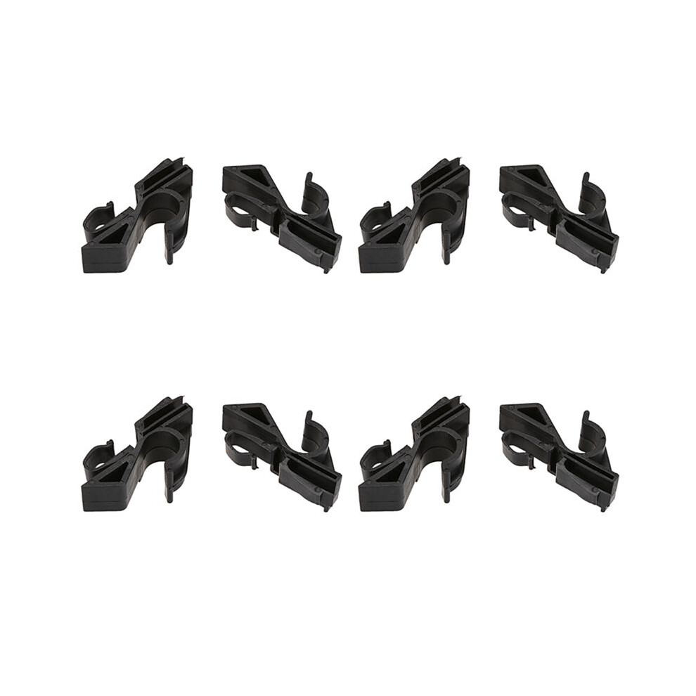 8X For Punto Rear Parcel Shelf Clip New X2 71719952 / 71719953 Black 6032218116741