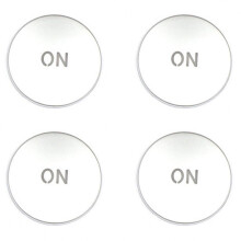 4X Autoconsole Volume Multimedia Knop Cover Trim voor W204 C180 E260 ML350 GLK200 Interieur Accessoires