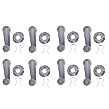 8X Universeller Autofenster-Verbindungskurbelkurbel-TüRhebelgriff